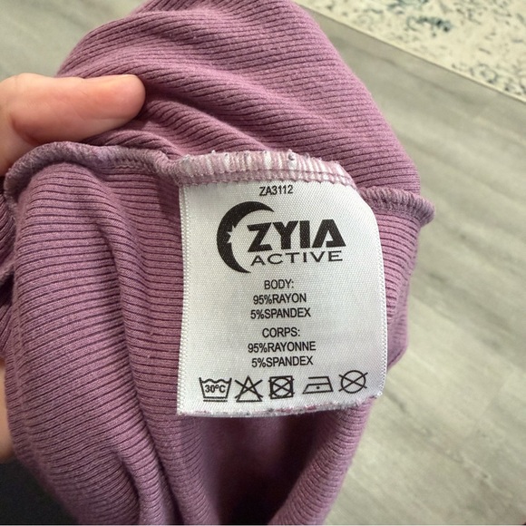 ZYIA Women's Purple Tank Top - Daphne - Picture 3 of 3